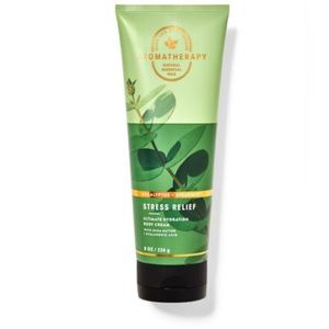 BATH AND BODY WORKS -Eucalyptus and Spearmint Ultimate Body Cream STRESS RELIEF